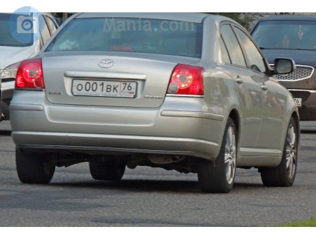 о001вк76, Toyota Avensis
