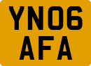 License plate of the United Kingdom, 2001 year system