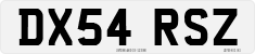 License plate of the United Kingdom, 2001 year system