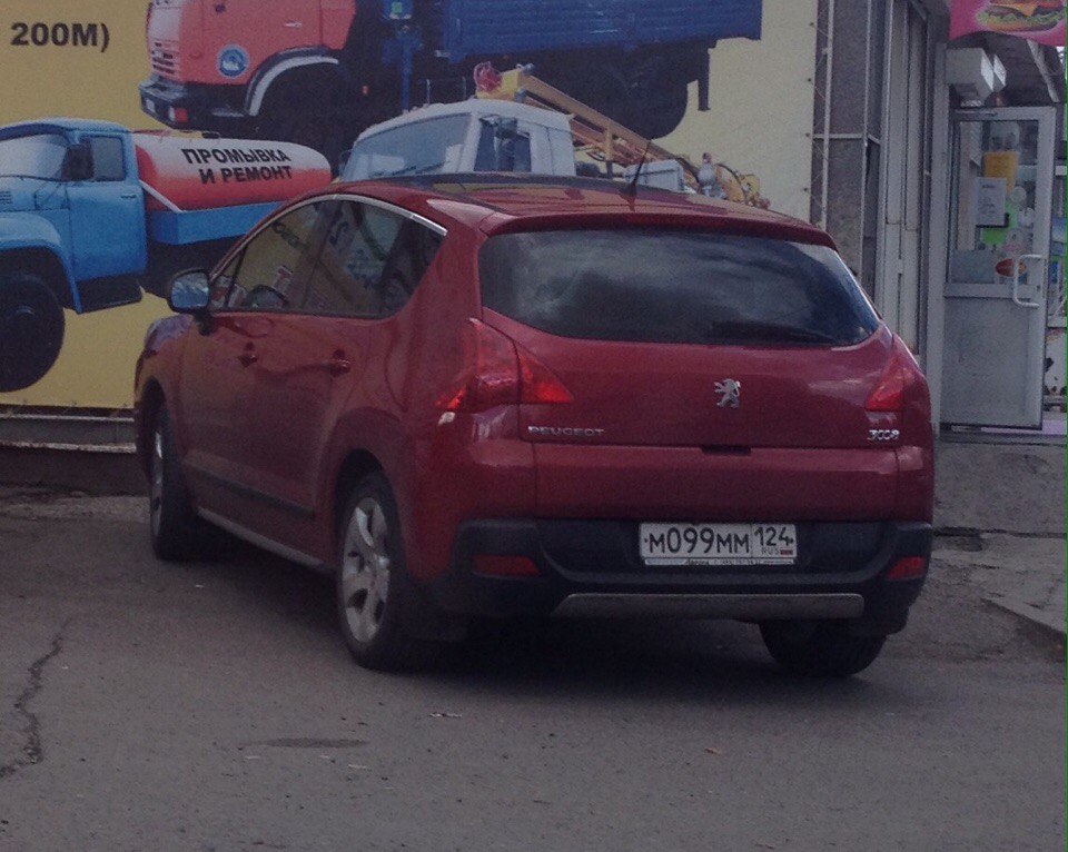 м 099 мм 124, Peugeot 3008 1st gen (T84; Global-market), 2009–2013