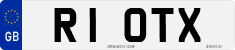 License plate of the United Kingdom, 1983 year system