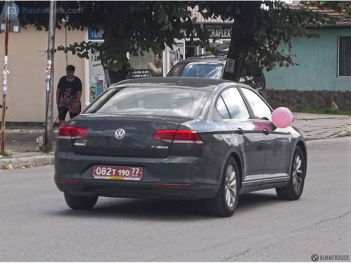082 T 190 77, Volkswagen Passat 8th gen Sedan (B8; 3G), 2015–2022