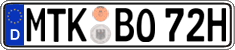 German license plate, Plates for oldtimers (type 