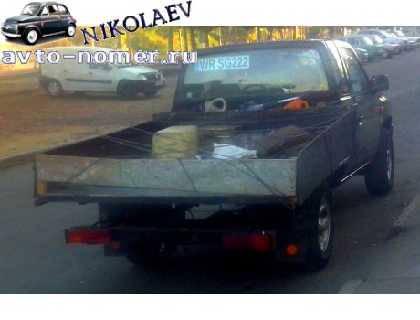 WR SG 222, Nissan Pickup