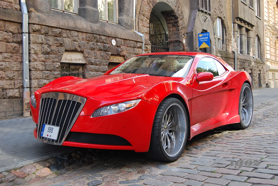 666, Home-made vehicle 