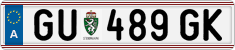 License plate of Austria, Regular plates