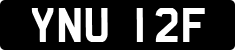 License plate of the United Kingdom, 1963 year system