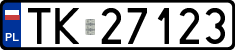 License plates of Poland, Regular car plates