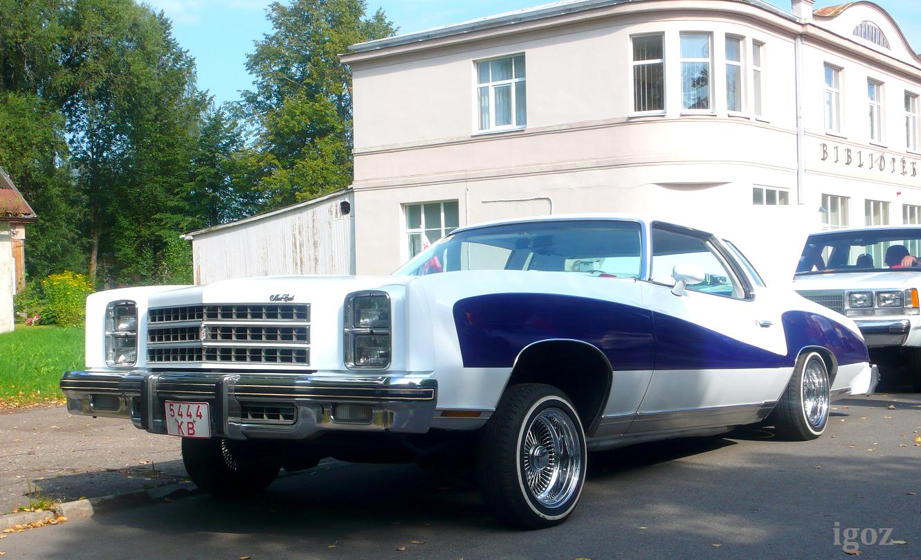 5444 KB, Chevrolet Monte Carlo 2nd gen (57; A-body), facelift, 1975–1977