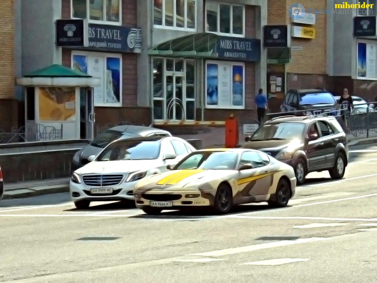 AA 9666 KT, Ferrari 456 1st gen (F116), 1992–1998