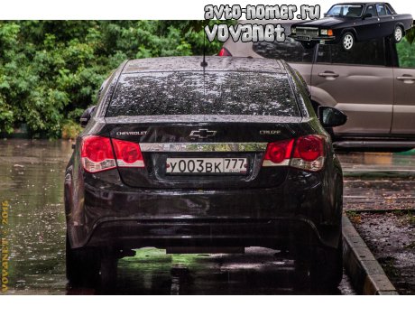 у003вк777, Chevrolet Cruze