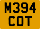 License plate of the United Kingdom, 1983 year system
