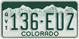 Colorado, 123-ABC