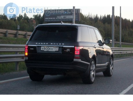 х800кн777, Land Rover Range Rover