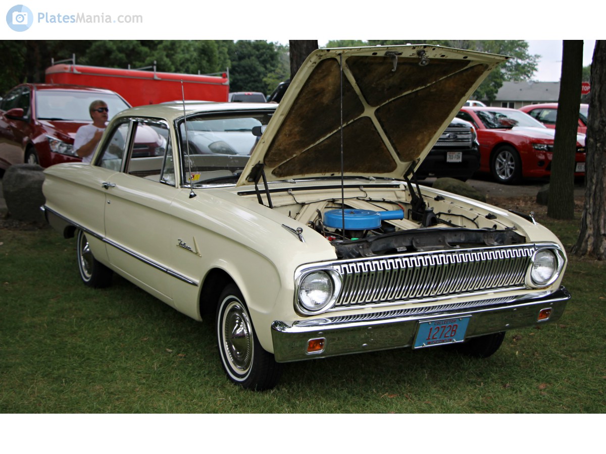 1272B, Ford Falcon 1st gen 2-door Hardtop (63; NA-market), facelift, 1962–1963