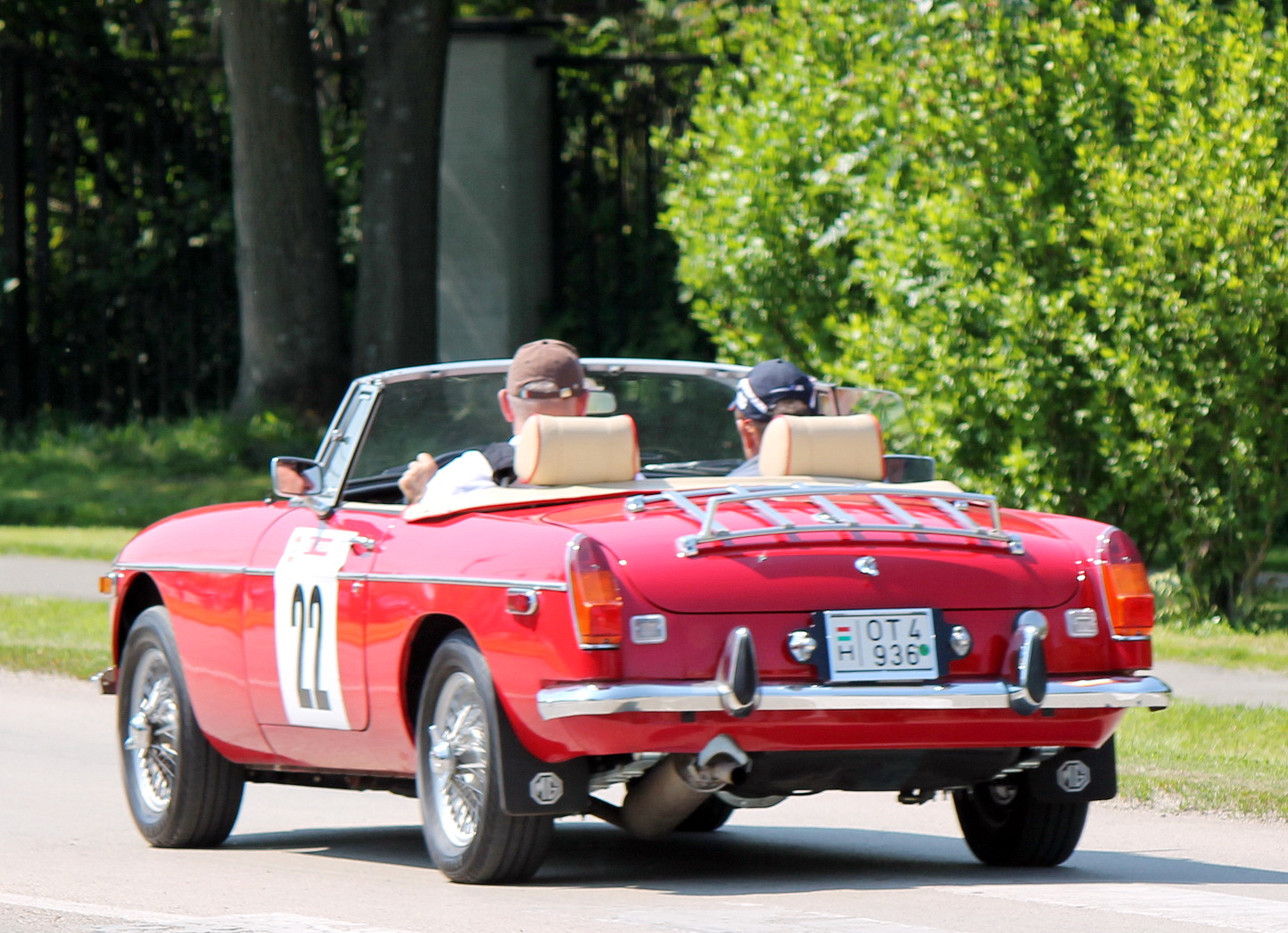 OT 49-36, MG B 1st gen Roadster, 1962–1980