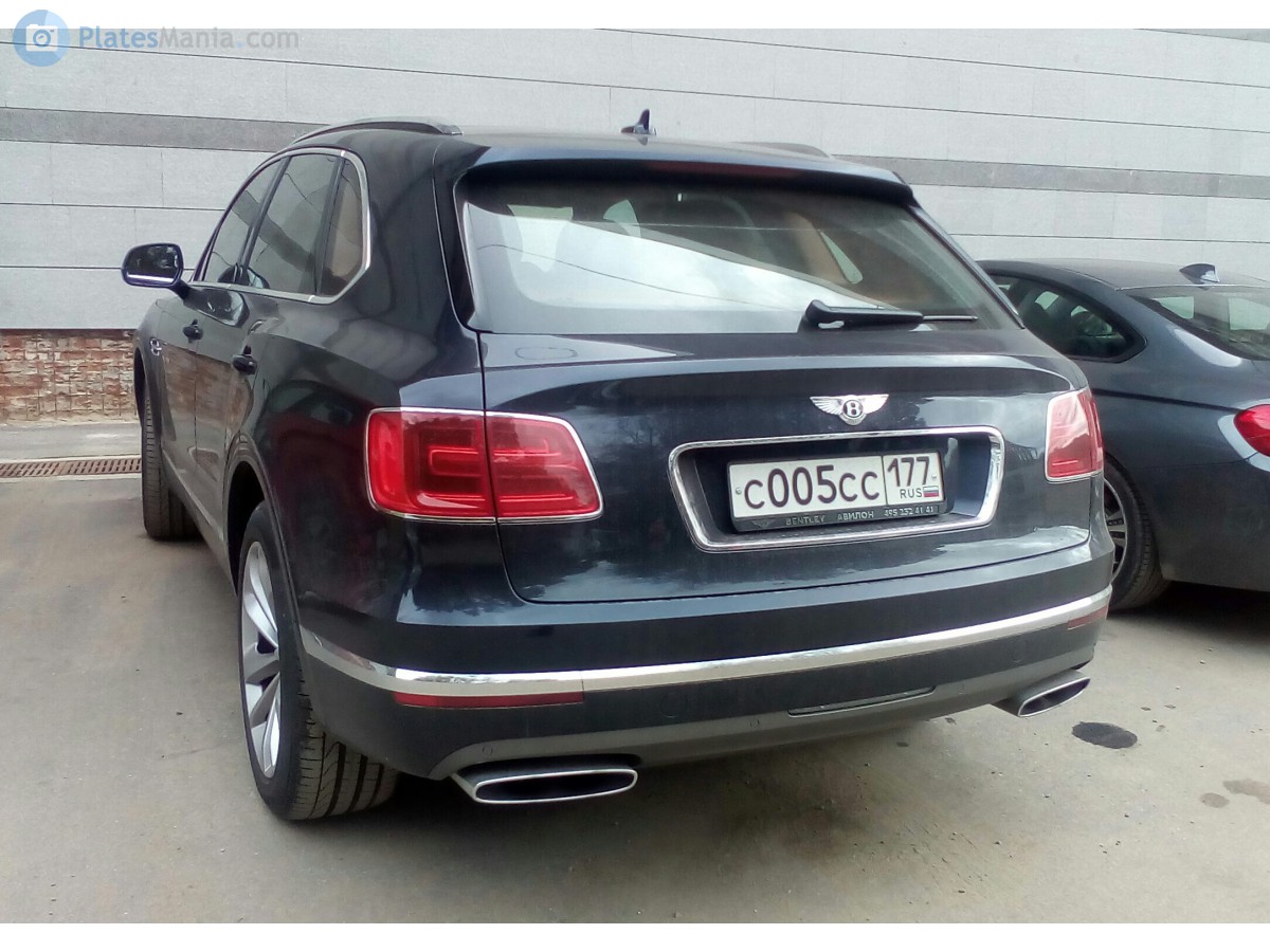 с 005 сс 177, Bentley Bentayga 1st gen (PL71), 2016–2020