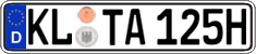 German license plate, Plates for oldtimers (type 