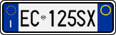 License plate of Italy, Cars (1994 year series)