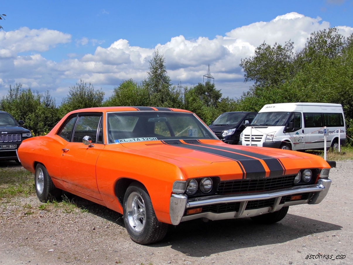 KL TA 125 H, Chevrolet Biscayne 3rd gen 1968 2-door Sedan (15311/15411; B-body), 3rd facelift, 1967–1968