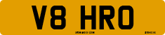 License plate of the United Kingdom, 1983 year system