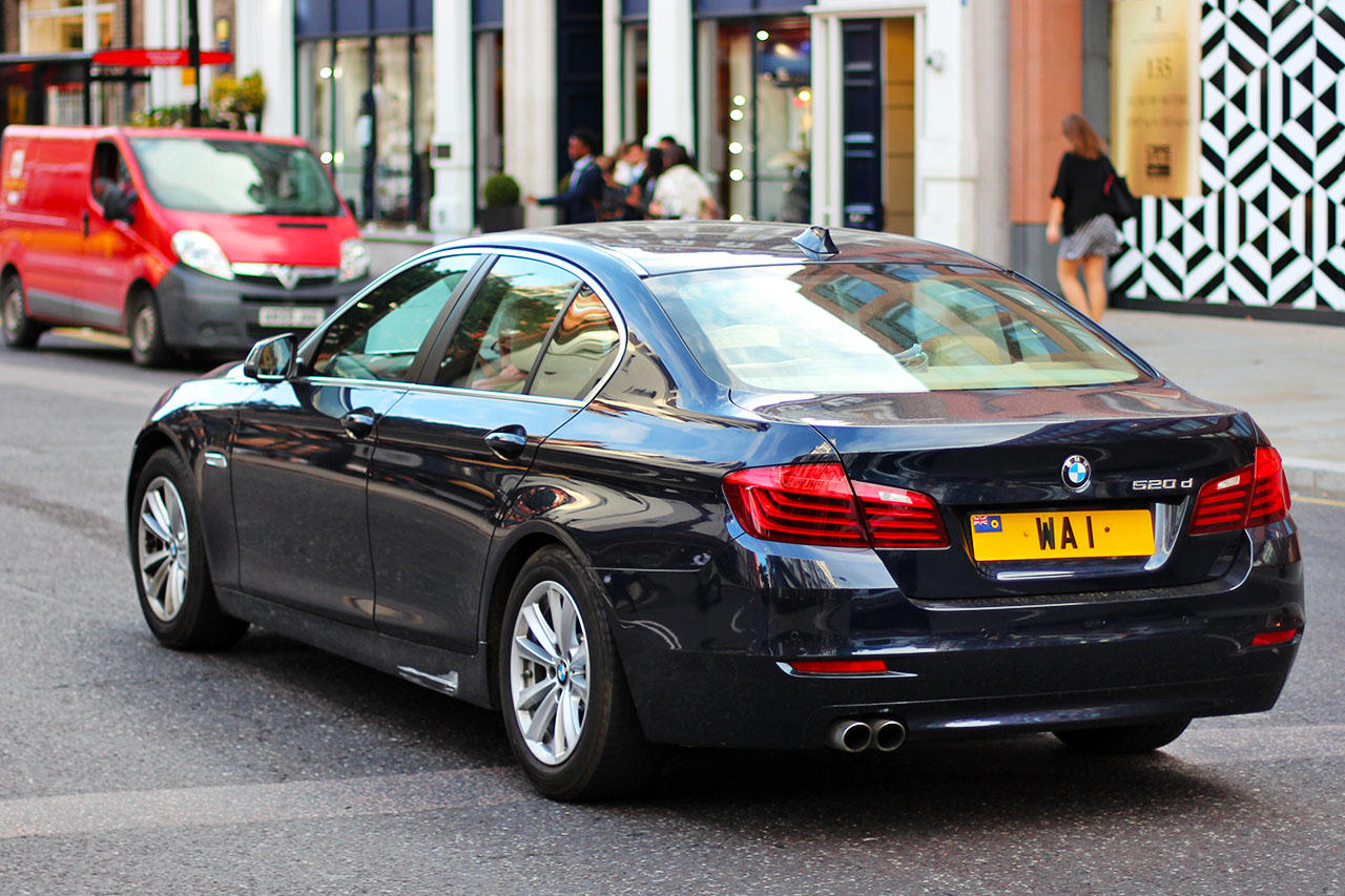 WA1, BMW 5 Series 6th gen Sedan (F10/F18), 2010–2017