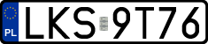 License plates of Poland, Regular car plates