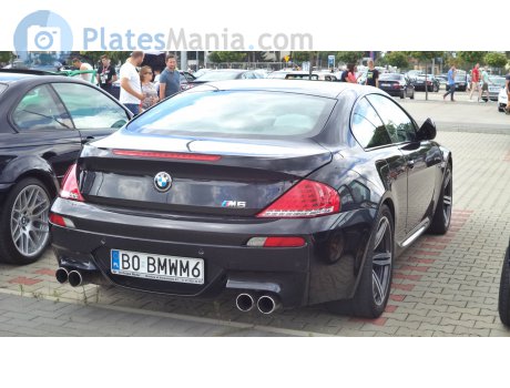 B0 BMWM6, BMW M6