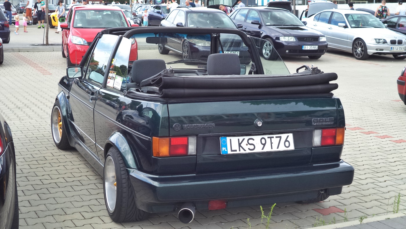 LKS 9T76, Volkswagen Golf 1st gen Cabrio (17), 1979–1993