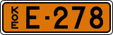 License plate of Finland, Dealer
