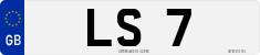 License plate of the United Kingdom, 1903 year system