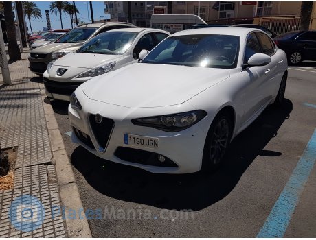1190 JRN, Alfa Romeo Giulia