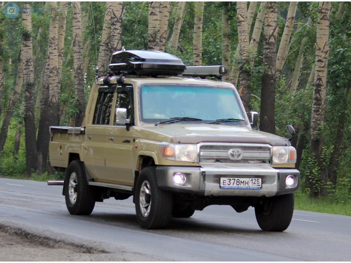 е 378 мн 125, Toyota Land Cruiser 70 Pickup (J79), 1st facelift, 2007–2023