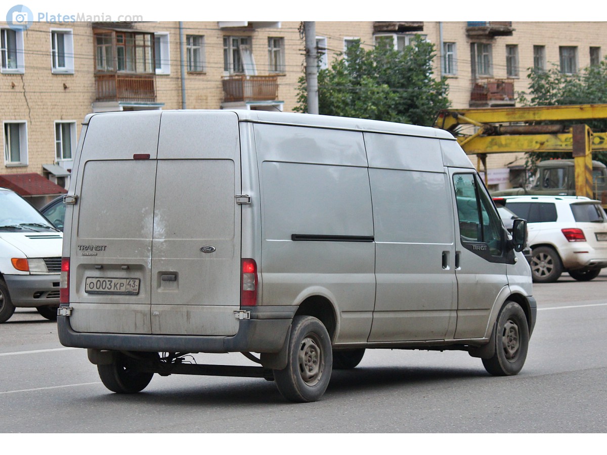 о 003 кр 43, Ford Transit 3rd gen Van (V347/V348), 1st facelift, 2006–2014