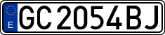 License plates of Spain, 1971 year series