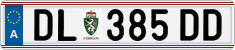 License plate of Austria, Regular plates