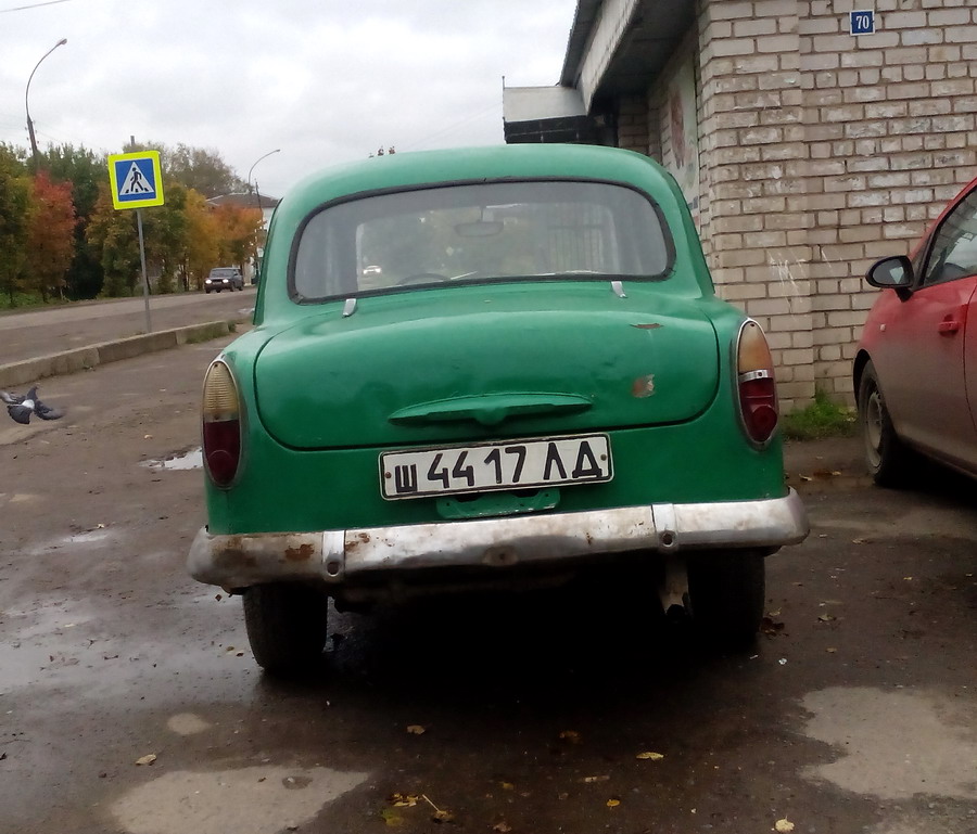 ш 4417 ЛД, Moskvich (AZLK) 402/407/403 402, 1956–1958
