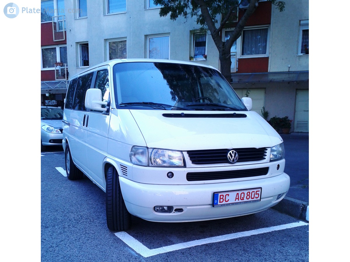 BC AQ 805, Volkswagen Transporter 4th gen Van (T4) (70/7D), 1990–2003