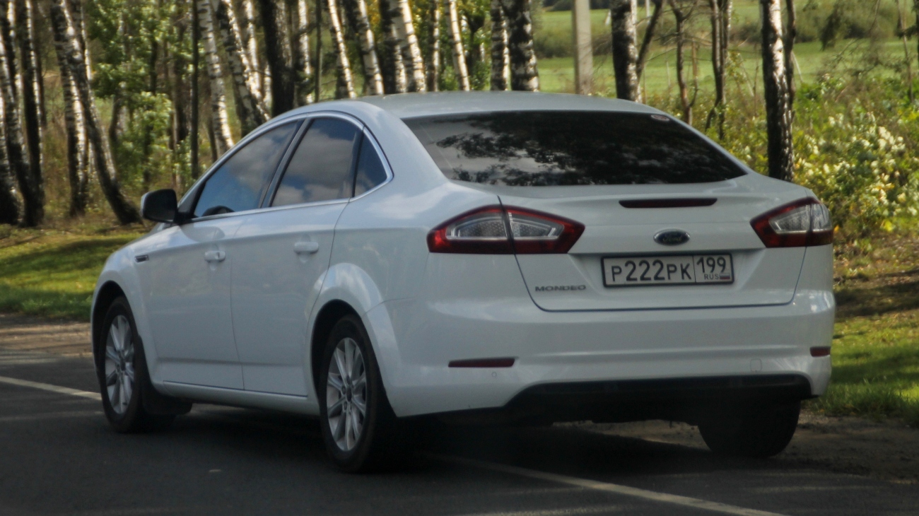 р 222 рк 199, Ford Mondeo 