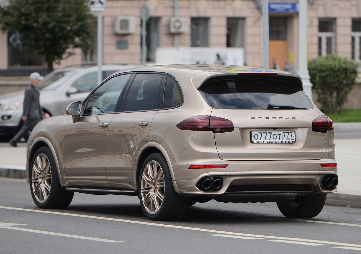 о 777 от 777, Porsche Cayenne 2nd gen (958; 92A), facelift, 2014–2017