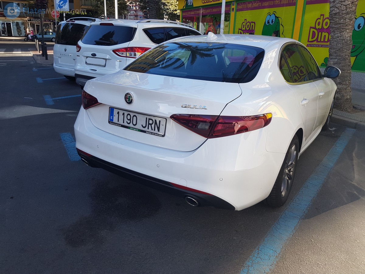 1190 JRN, Alfa Romeo Giulia 2nd gen (952), 2016–