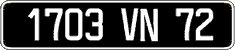 French license plate, FNI