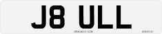 License plate of the United Kingdom, 1983 year system