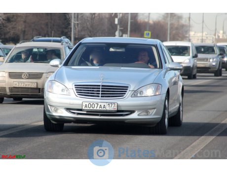 а007аа177, Mercedes-Benz S-Klasse
