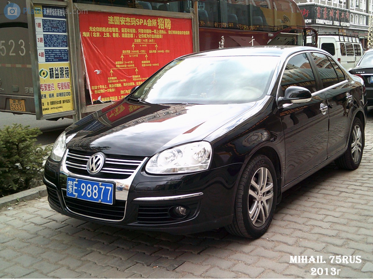 蒙E·98877, Volkswagen Sagitar 1st gen (1K; CN-market), 2006–2012