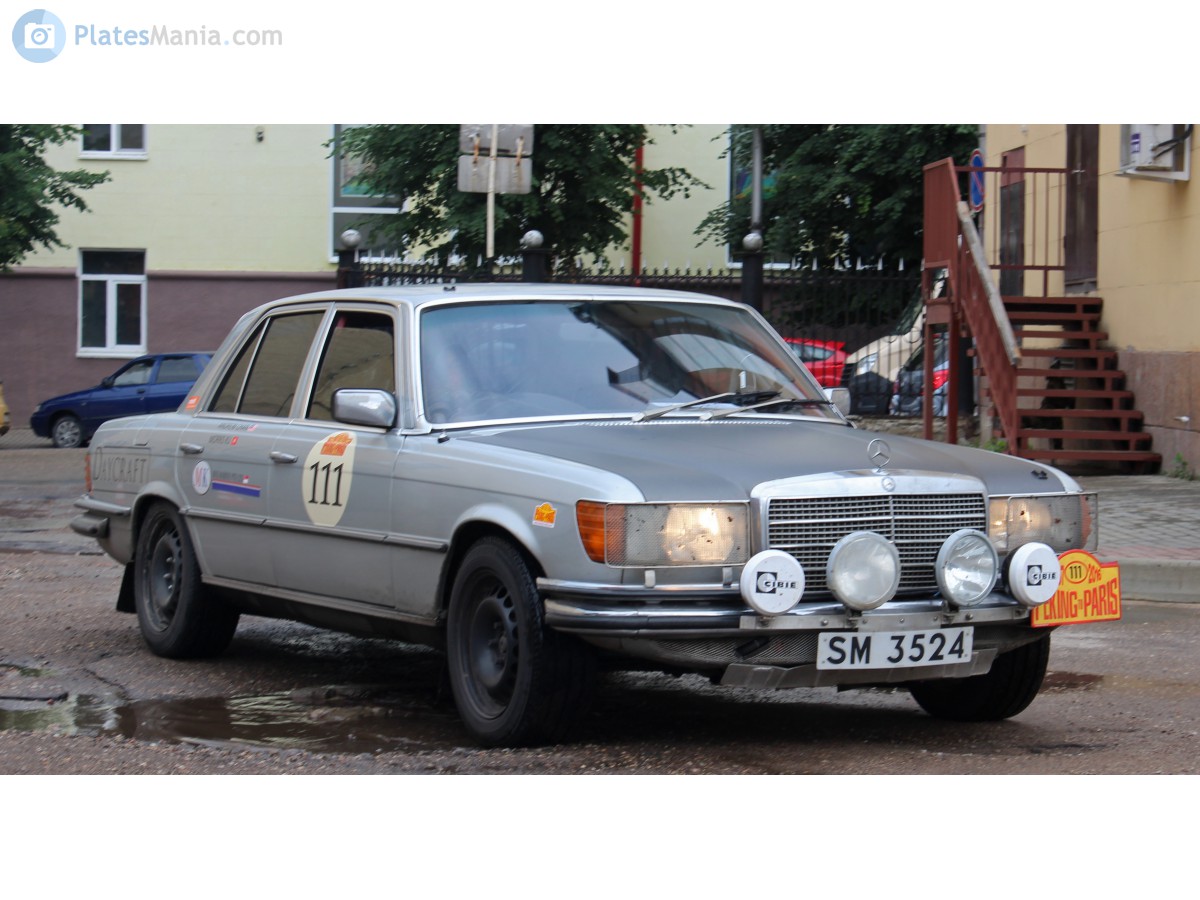 SM 3524, Mercedes-Benz S-Klasse 3rd gen (W116/V116), 1972–1980