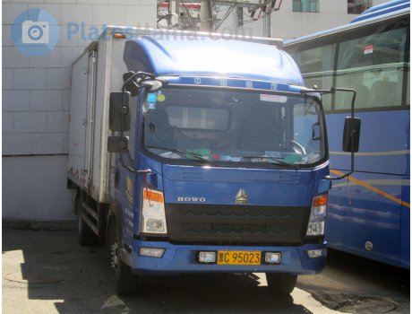 黑C·95023, CNHTC (Sinotruk) Howo L2