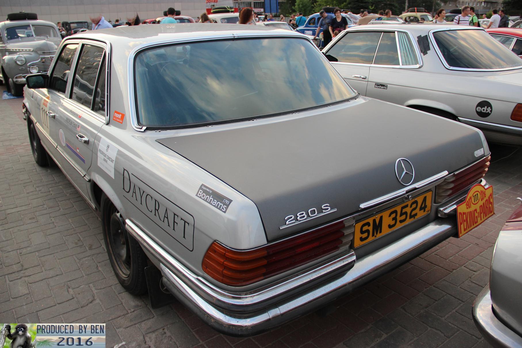 SM 3524, Mercedes-Benz S-Klasse 3rd gen (W116/V116), 1972–1980