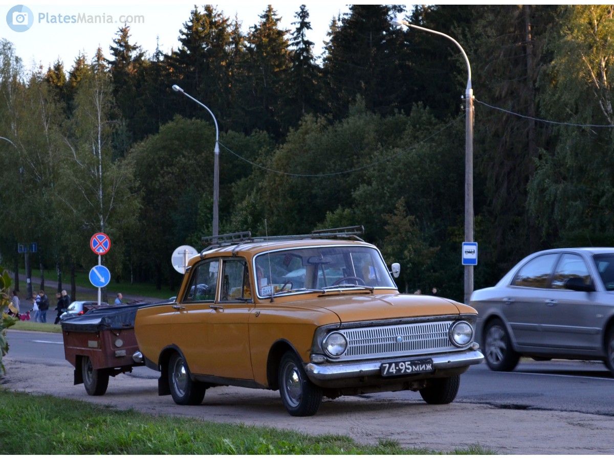 7495 МИЖ, Izh Москвич-408/412 (Moskvich-408/412) 412ИЭ, 1970–1982