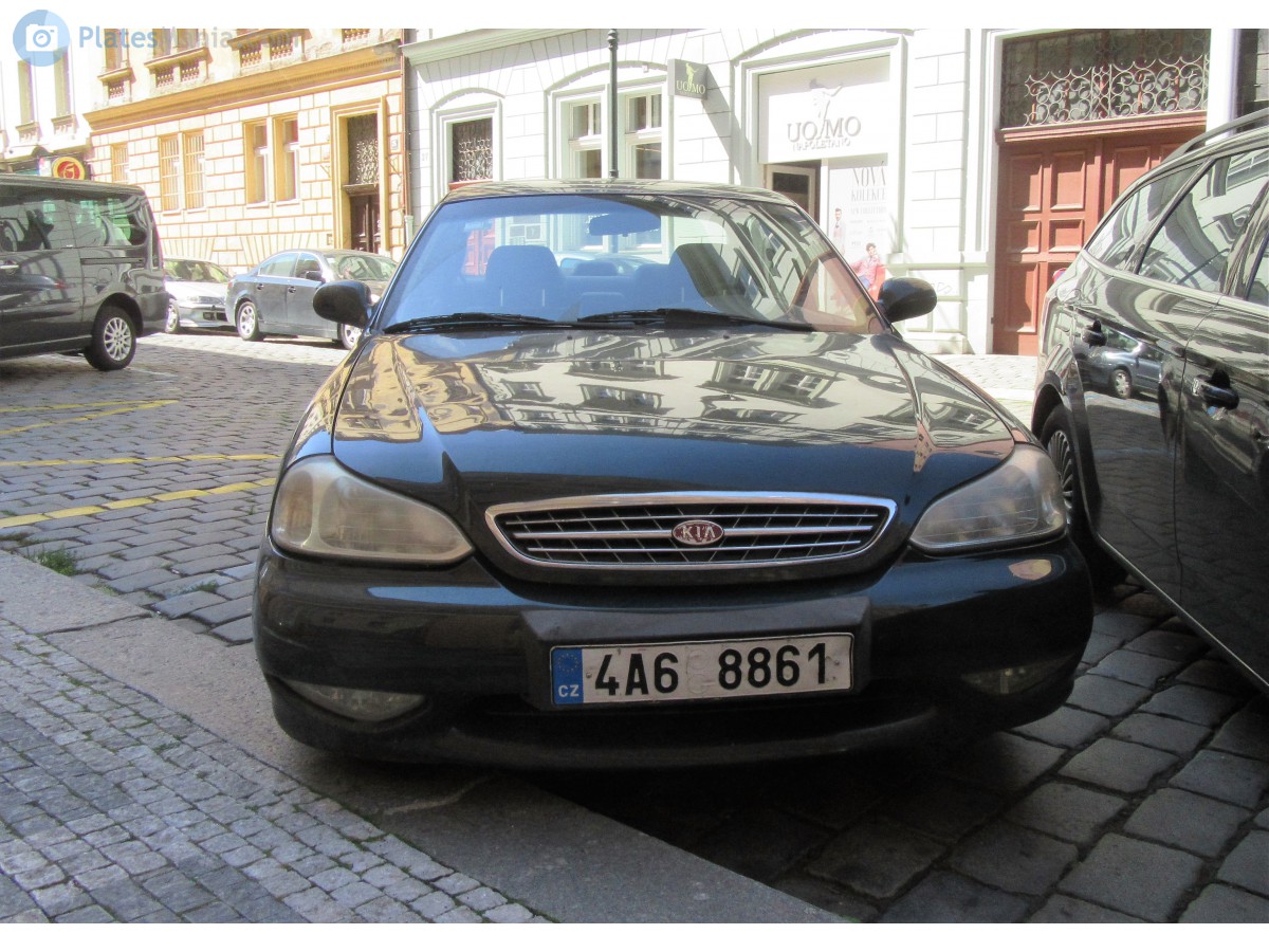 4A6 8861, Kia Credos 1st gen Sedan (GC), facelift, 1998–2001